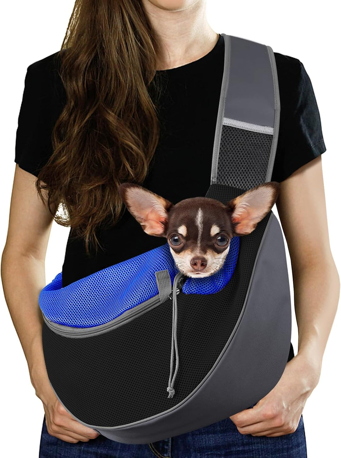 Pawaboo Pet Sling Carrier for Small Dogs Cats