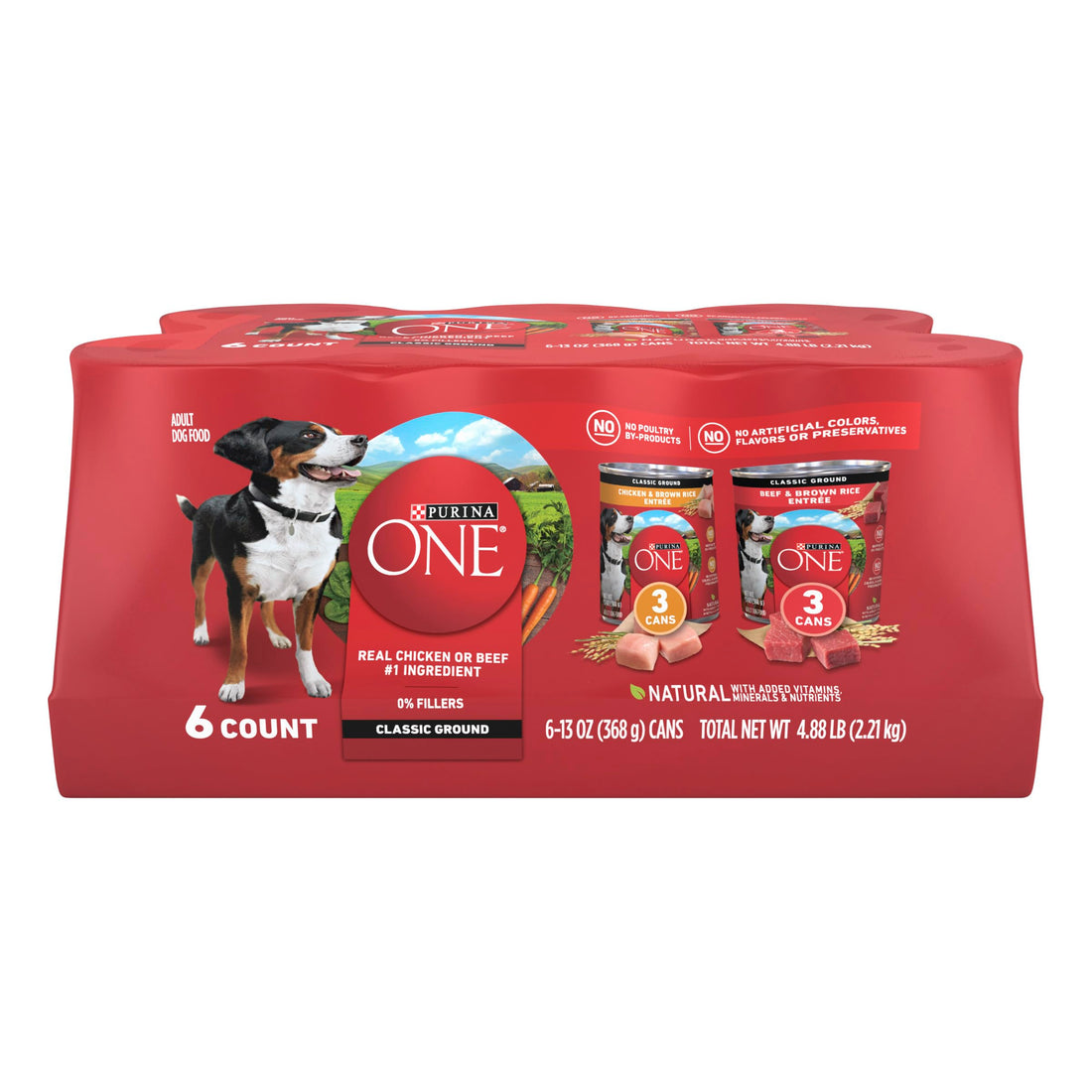 Purina ONE Classic Ground Chicken and Brown Rice