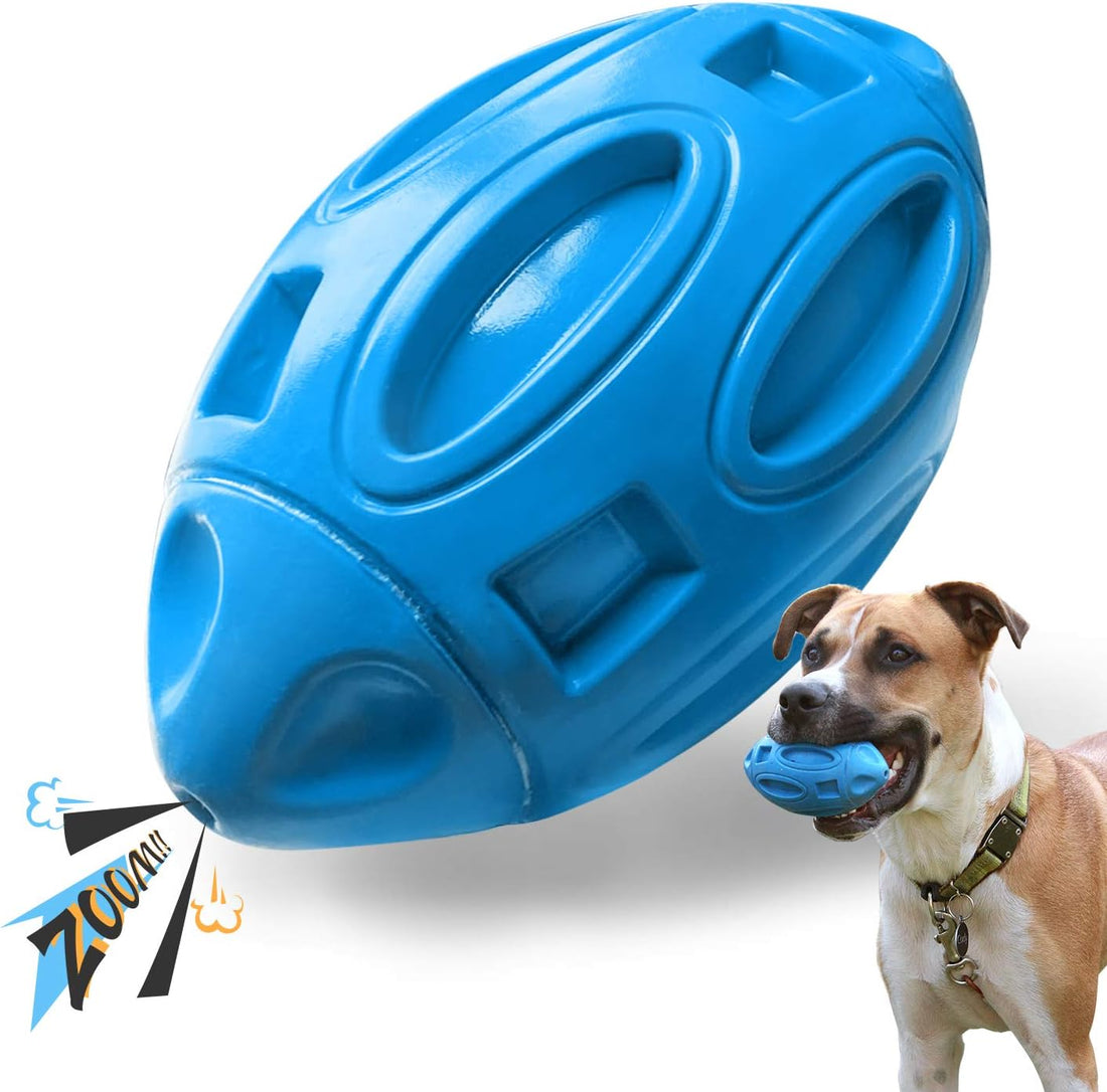 EASTBLUE Squeaky Dog Toys for Aggressive Chewers