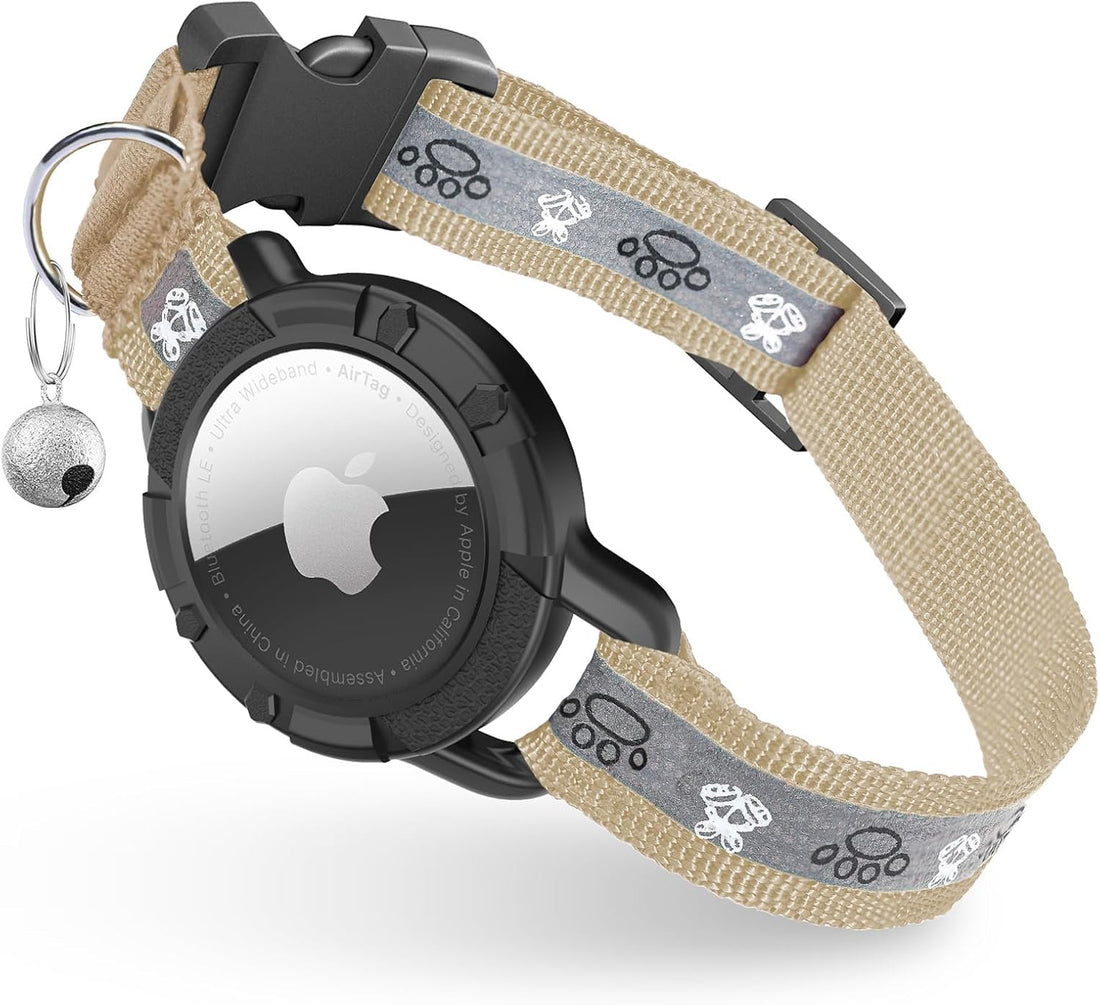 Reflective AirTag Cat Collar