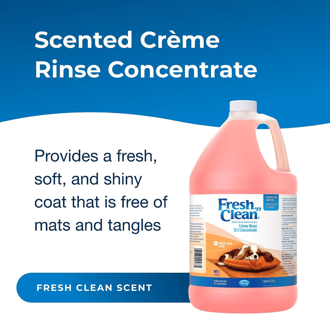 PetAg Fresh ’n Clean Scented Creme Rinse, Classic Fresh Scent