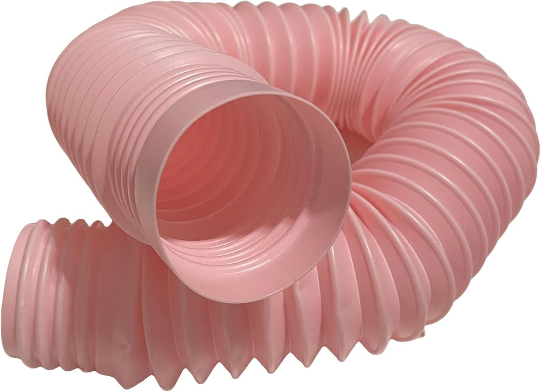 1 Pink Bendable and Flexible Snake Hide Tunnel for Corn Juvenile