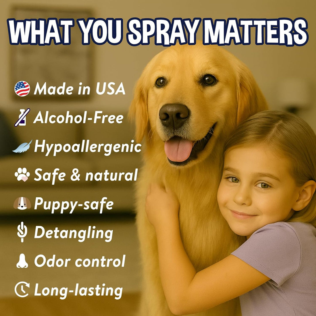 Bodhi Dog Waterless Shampoo - No Rinse Dry Shampoo for Dogs & Cats