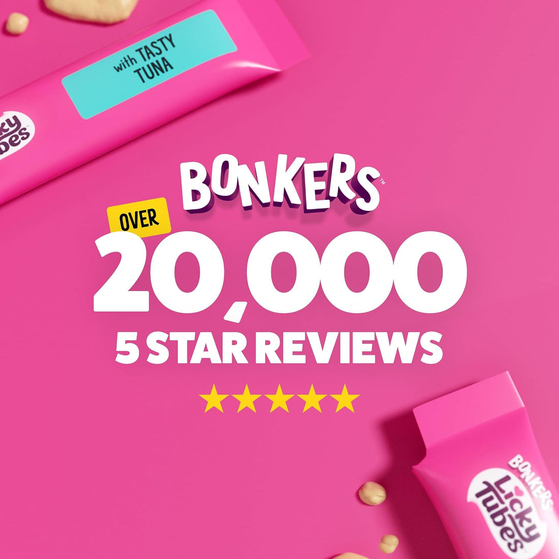 Bonkers Licky Tubes Chicken, Salmon