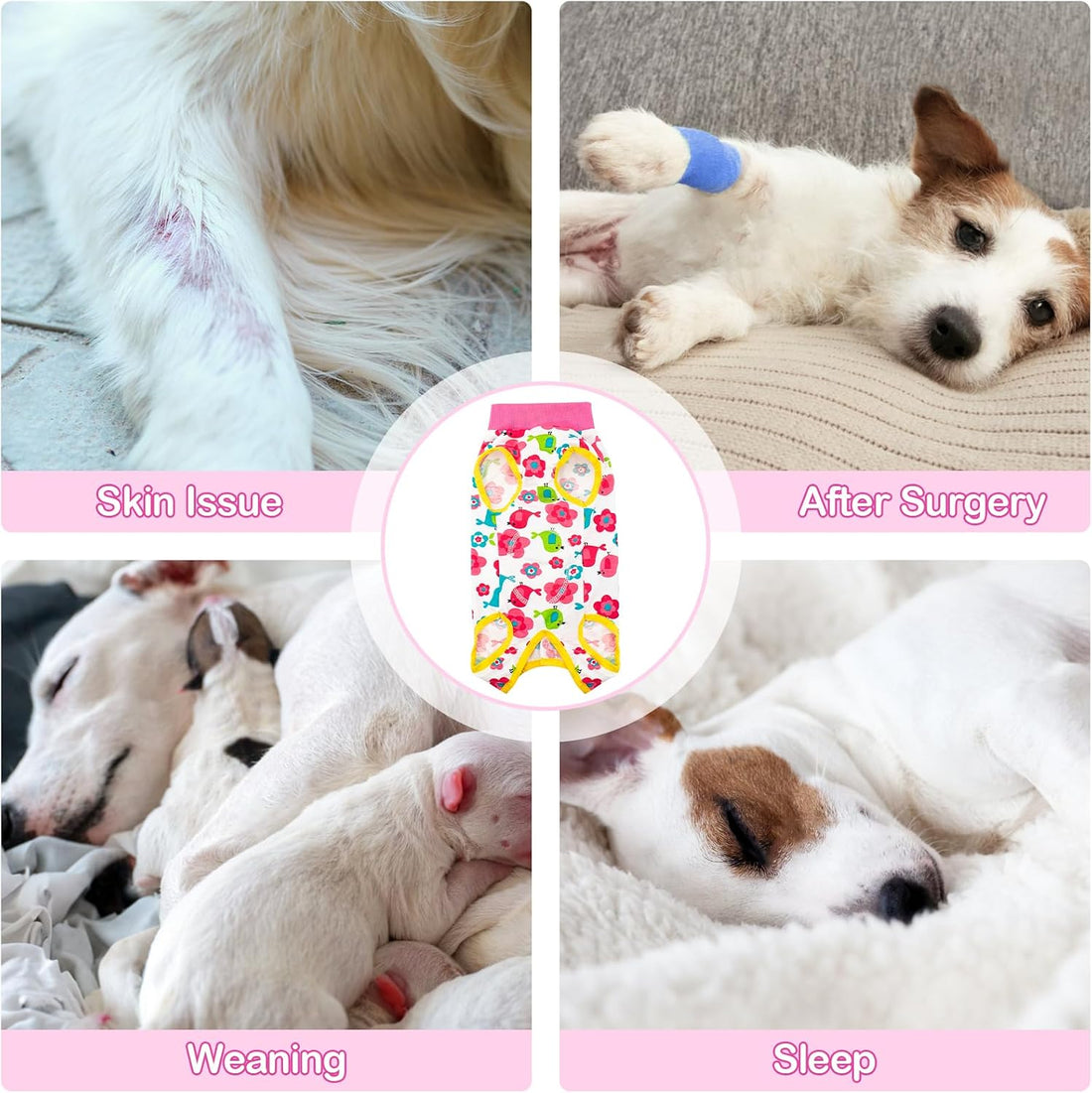 Coppthinktu Recovery Suit for Dogs After Surgery