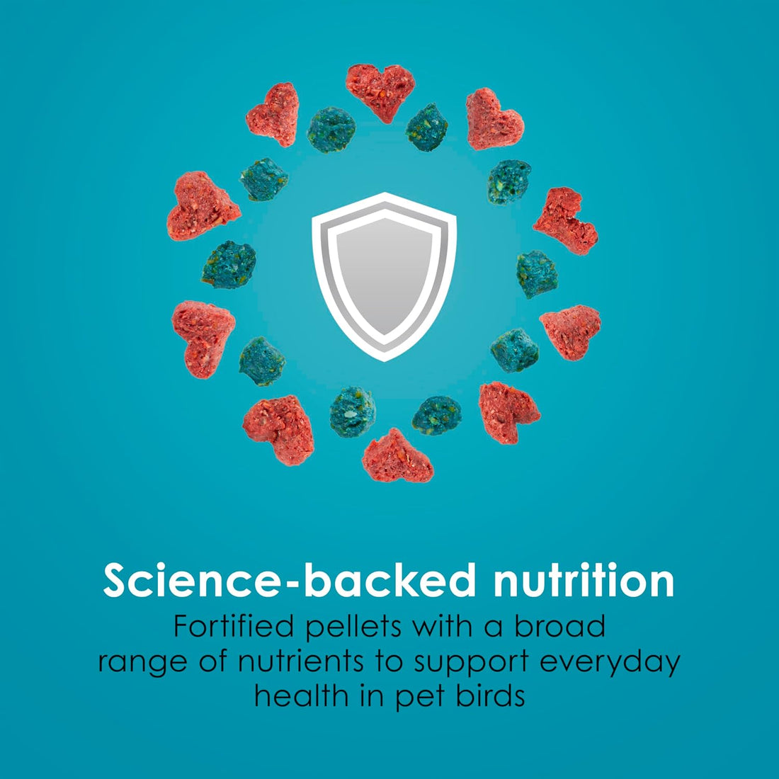 Kaytee Forti-Diet Pro Health Nourish+Protect Cockatiel Food, 5 lb