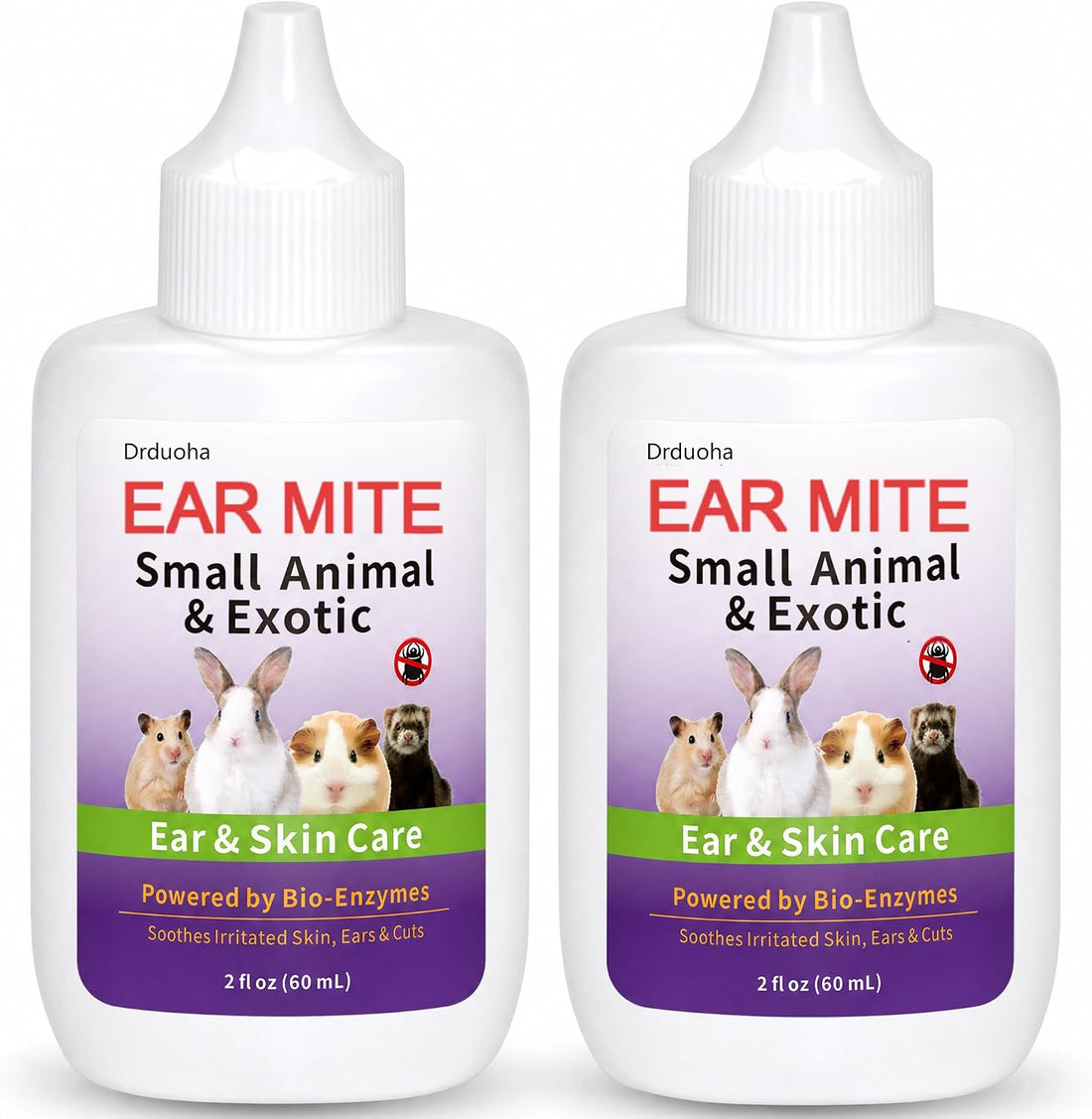 Topical Ear Infection Solution for Rabbits, Guinea Pigs & Exotics