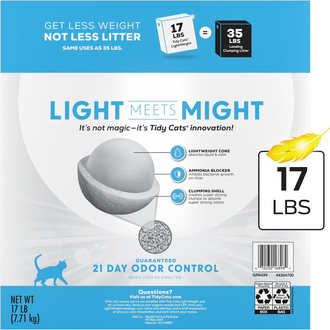 Purina Tidy Cats LightWeight With Glade Clear Springs Multi-Cat