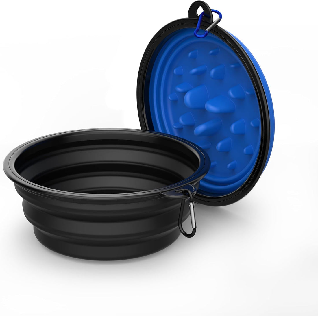 Dog Bowl Pet Collapsible Bowls Slow Feeder Dog Bowls