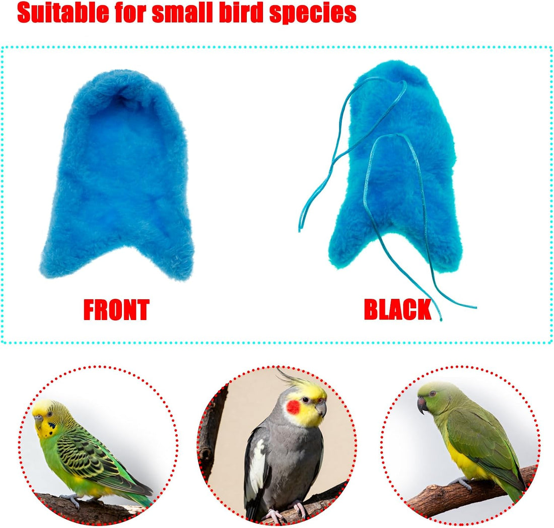 Corner Fleece Bird Blanket Cozy Bird Bed Warmer Parrot House Cage