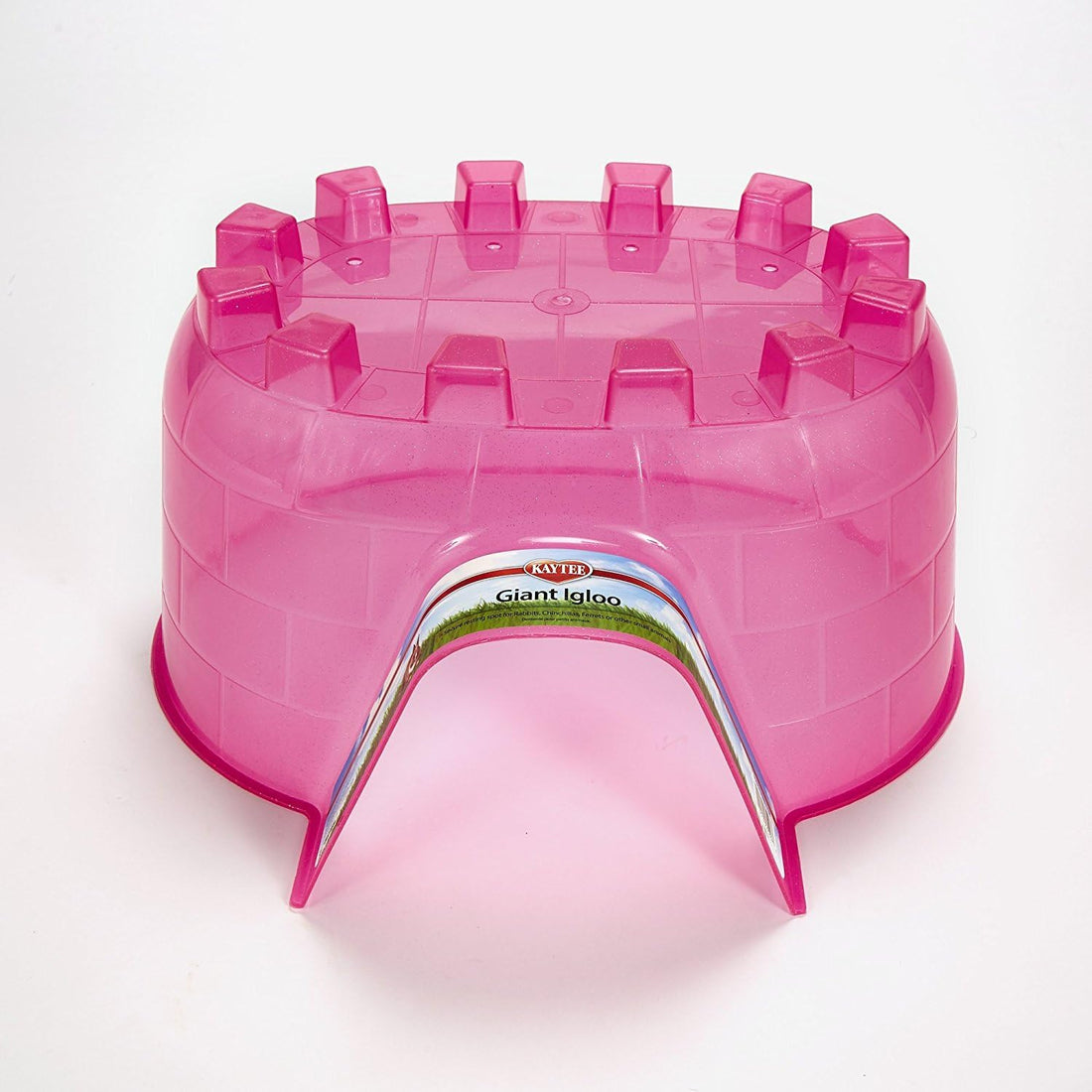 Kaytee Igloo Habitat Hideout for Hamster, Gerbil, Rat, Giant