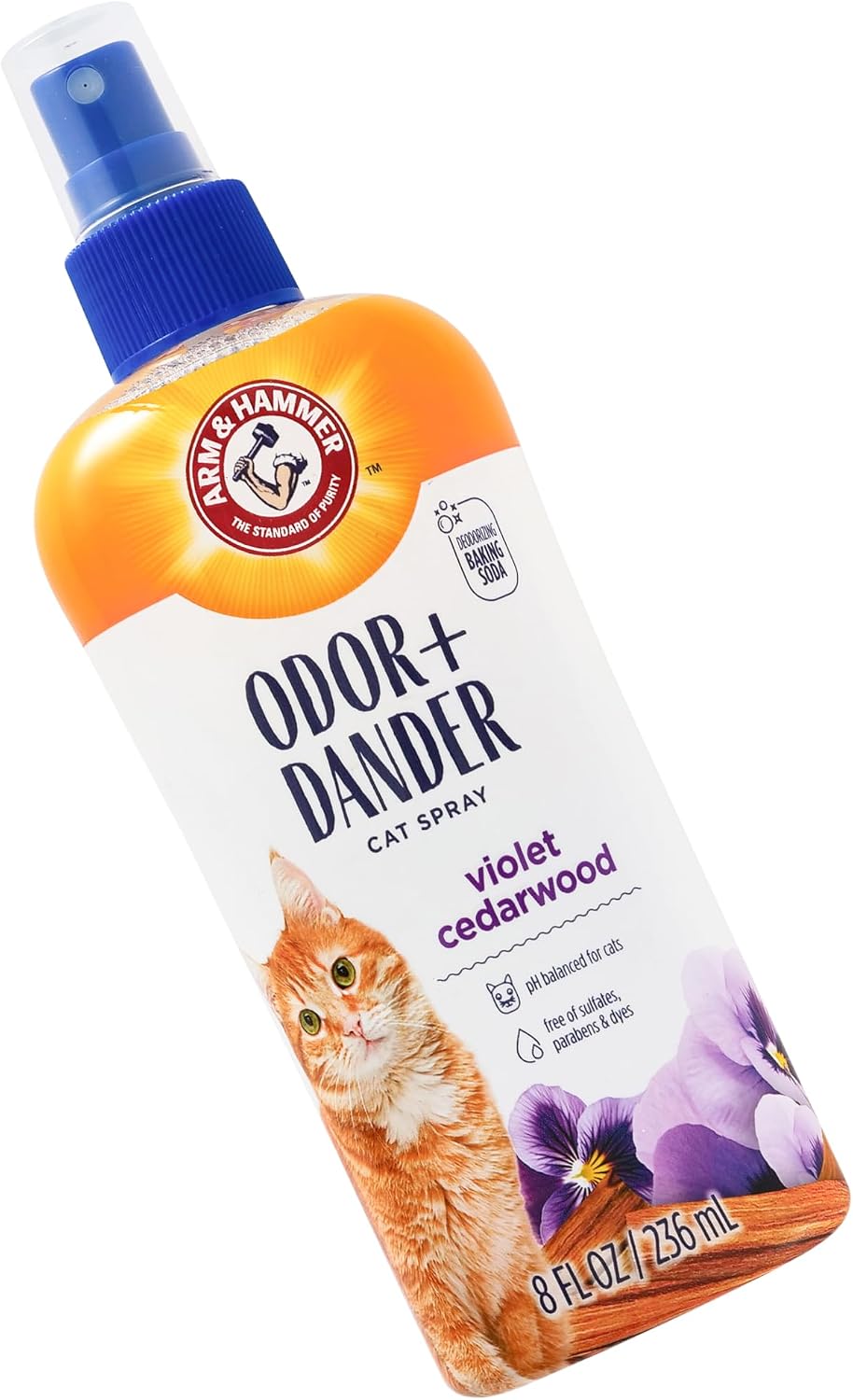 Arm & Hammer Cat Odor Control and Dander Reducing Spray with Baking