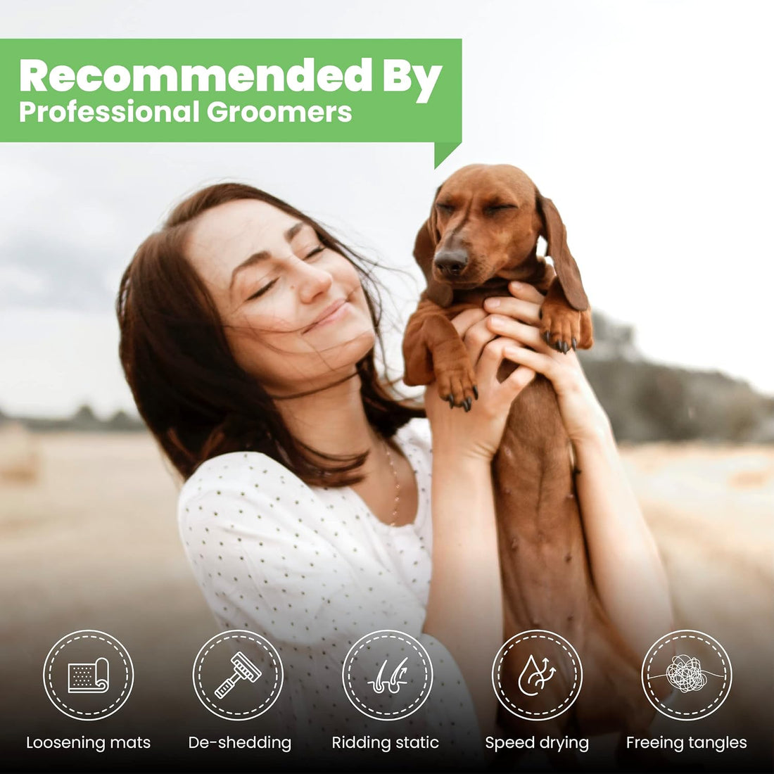 Best Shot Ultra-Vitalizing Mist Detangler and Conditioner with Pet