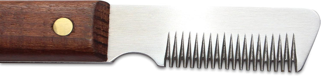 Mars Professional Dog Stripping Knife Grooming Tool, Sharp Tooth
