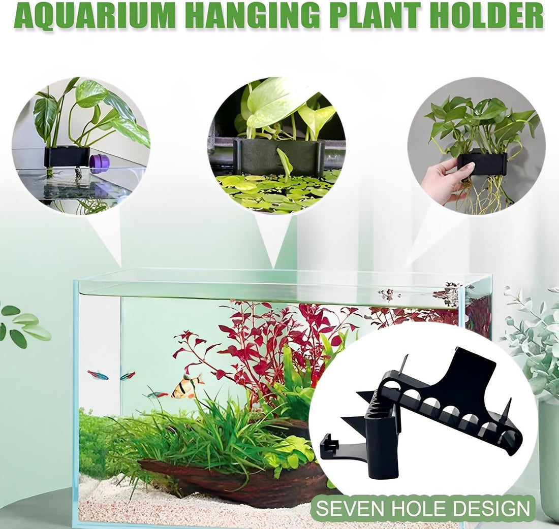 2PC 7 Holes Upgraded Aquarium Plant Holder