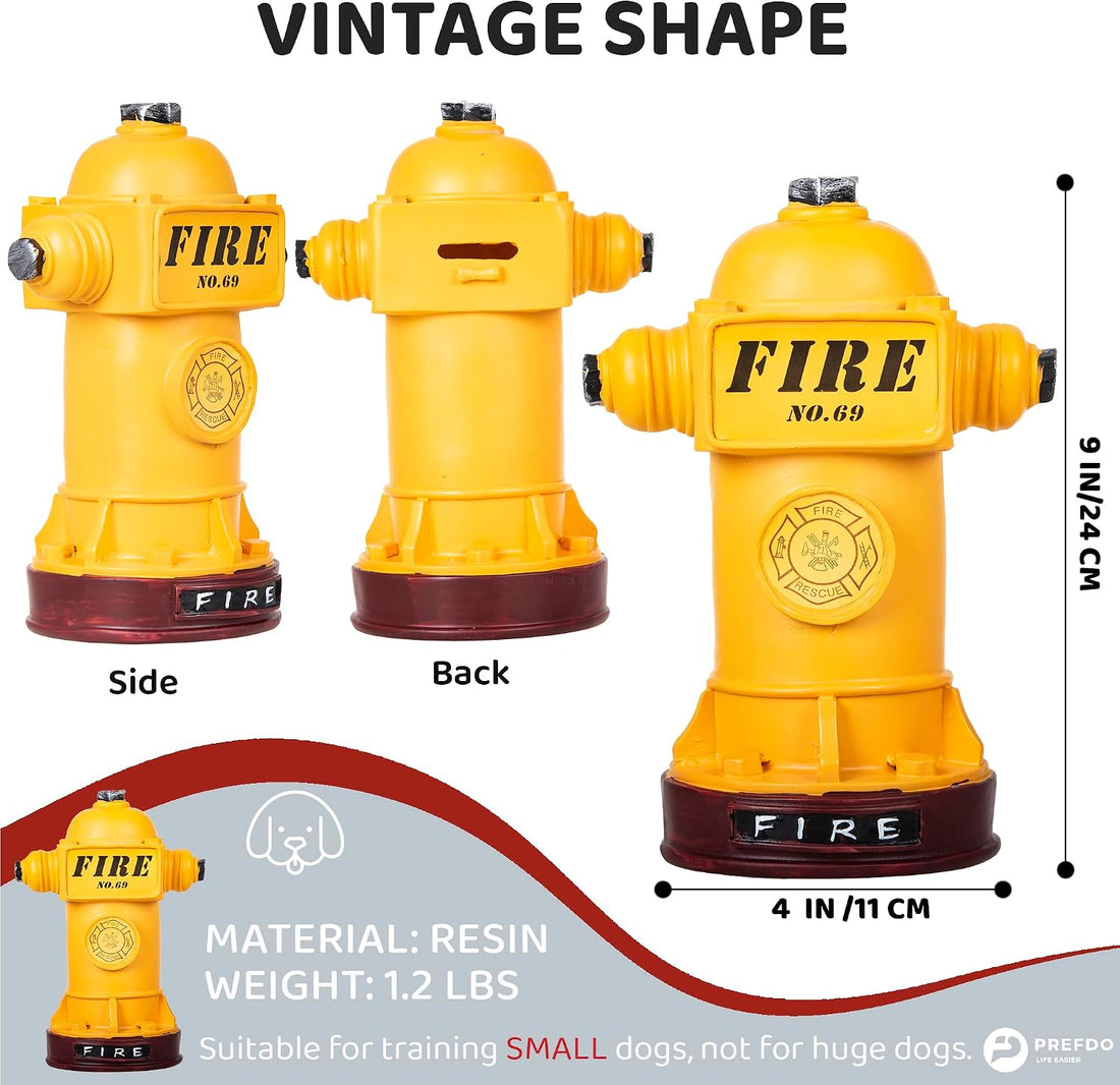 Dog Fire Hydrant, 9.4" H for Male Dog Indoor Potty Training