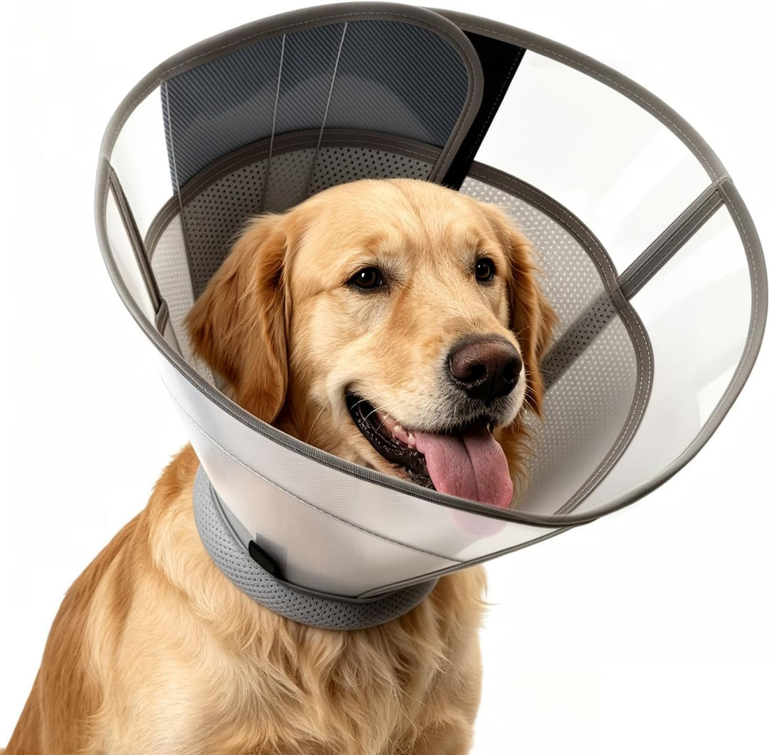 Dog Cone to Stop Licking, Soft Dog Cone Collar Alternative After