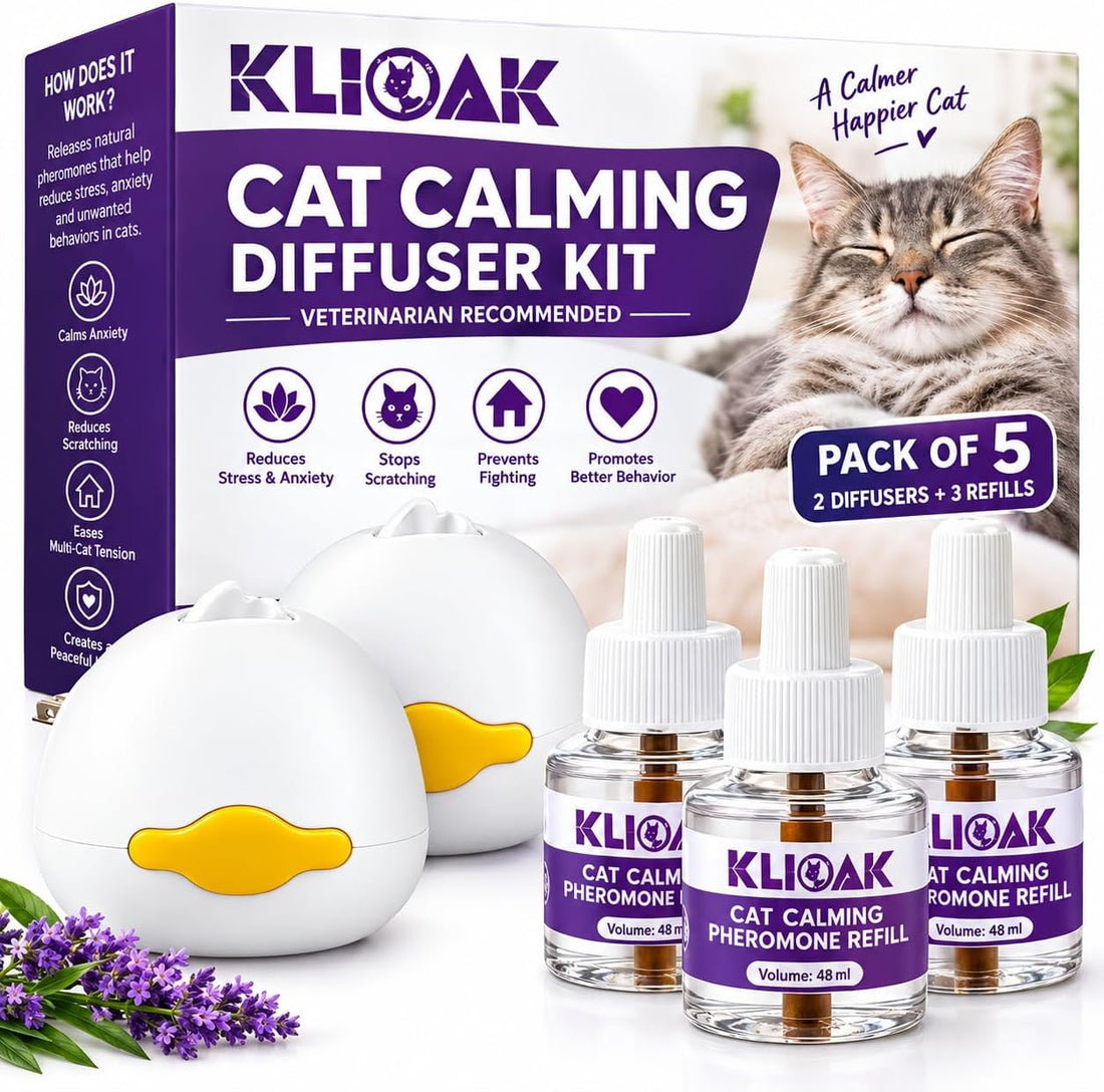 Cat Calming Diffuser Kit 2 Plug-in Diffusers & 3 Refills