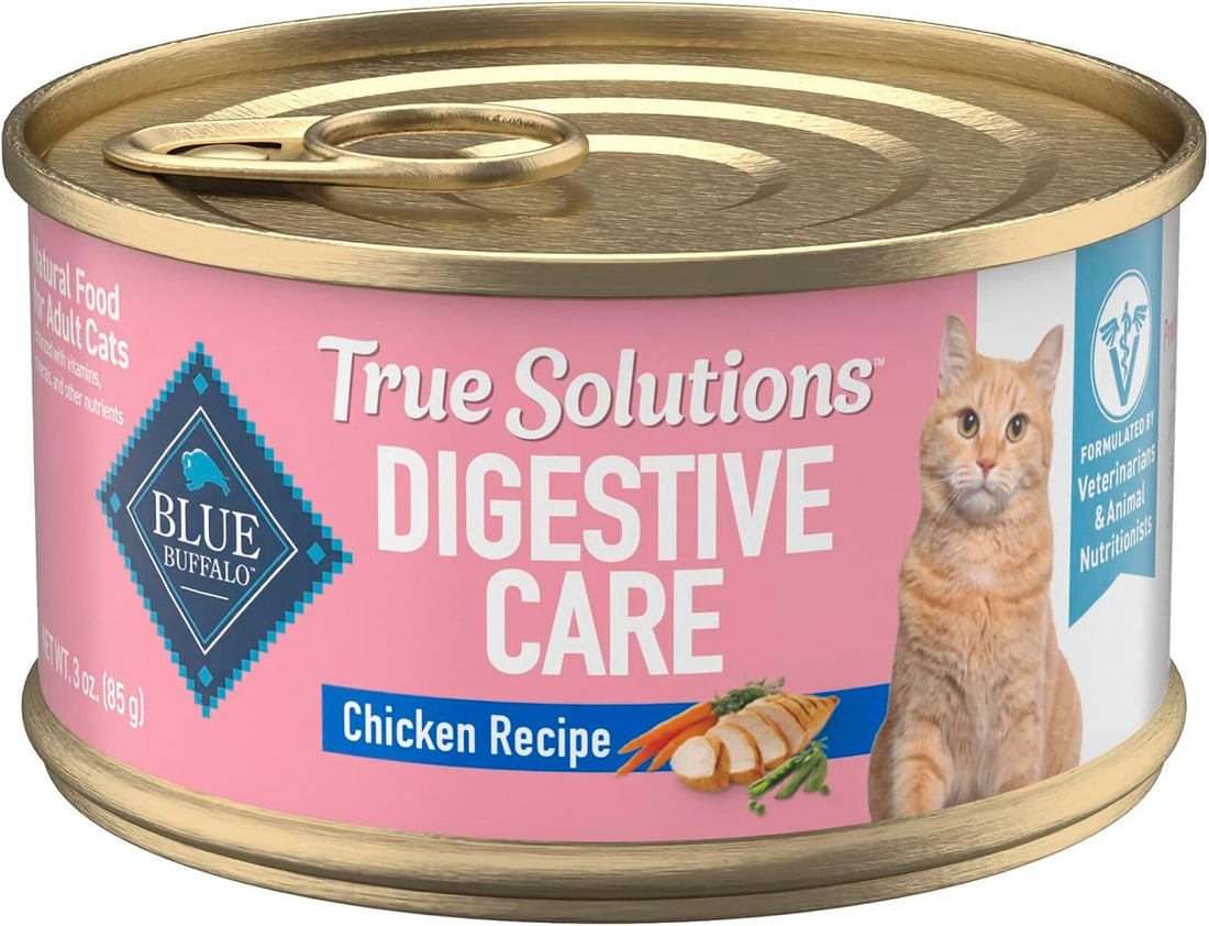 Blue Buffalo True Solutions Digestive Care Chicken Cat Food, 3 oz
