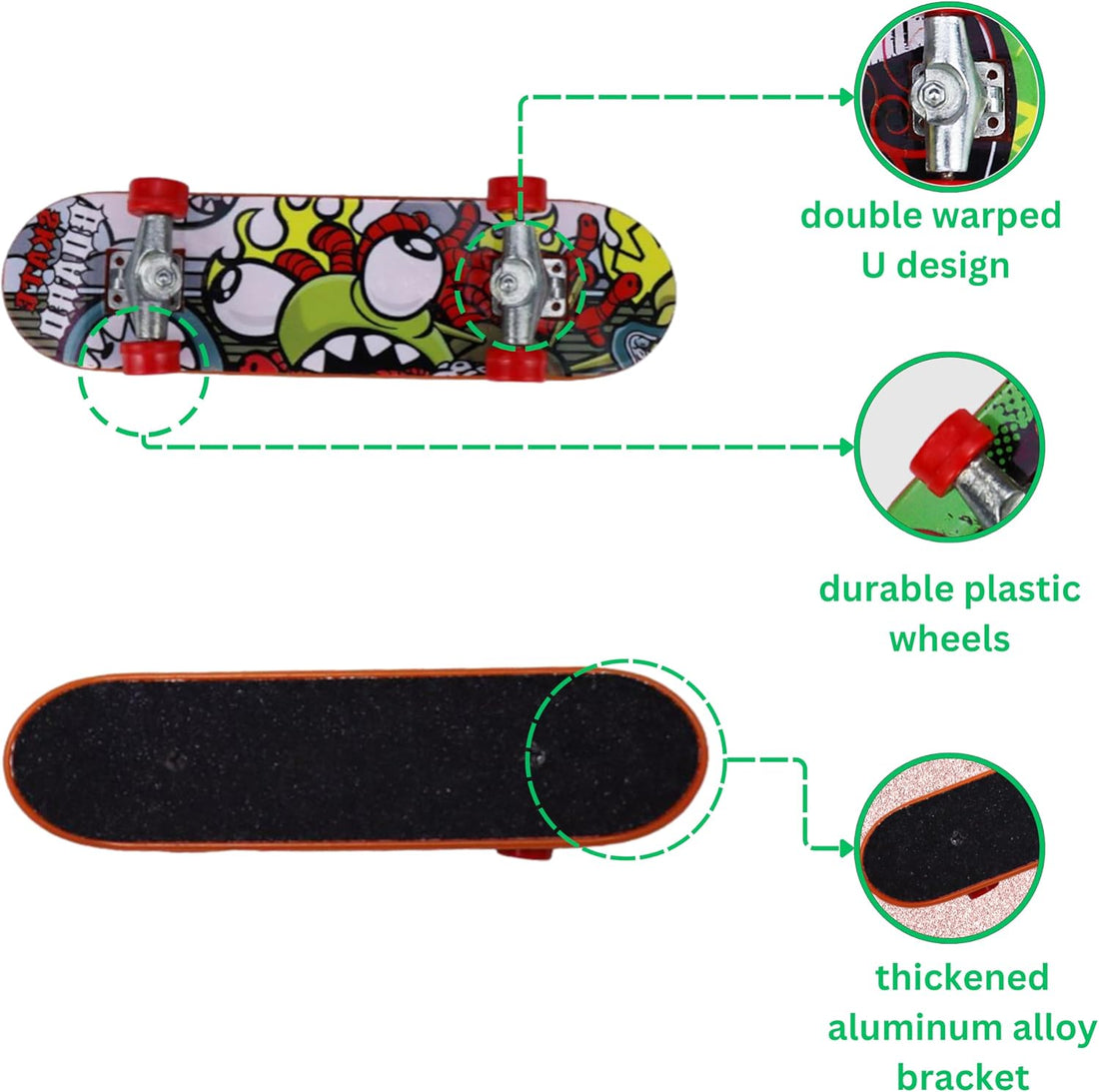 Adjustable Tortoise Leash and Funny Skateboard Set