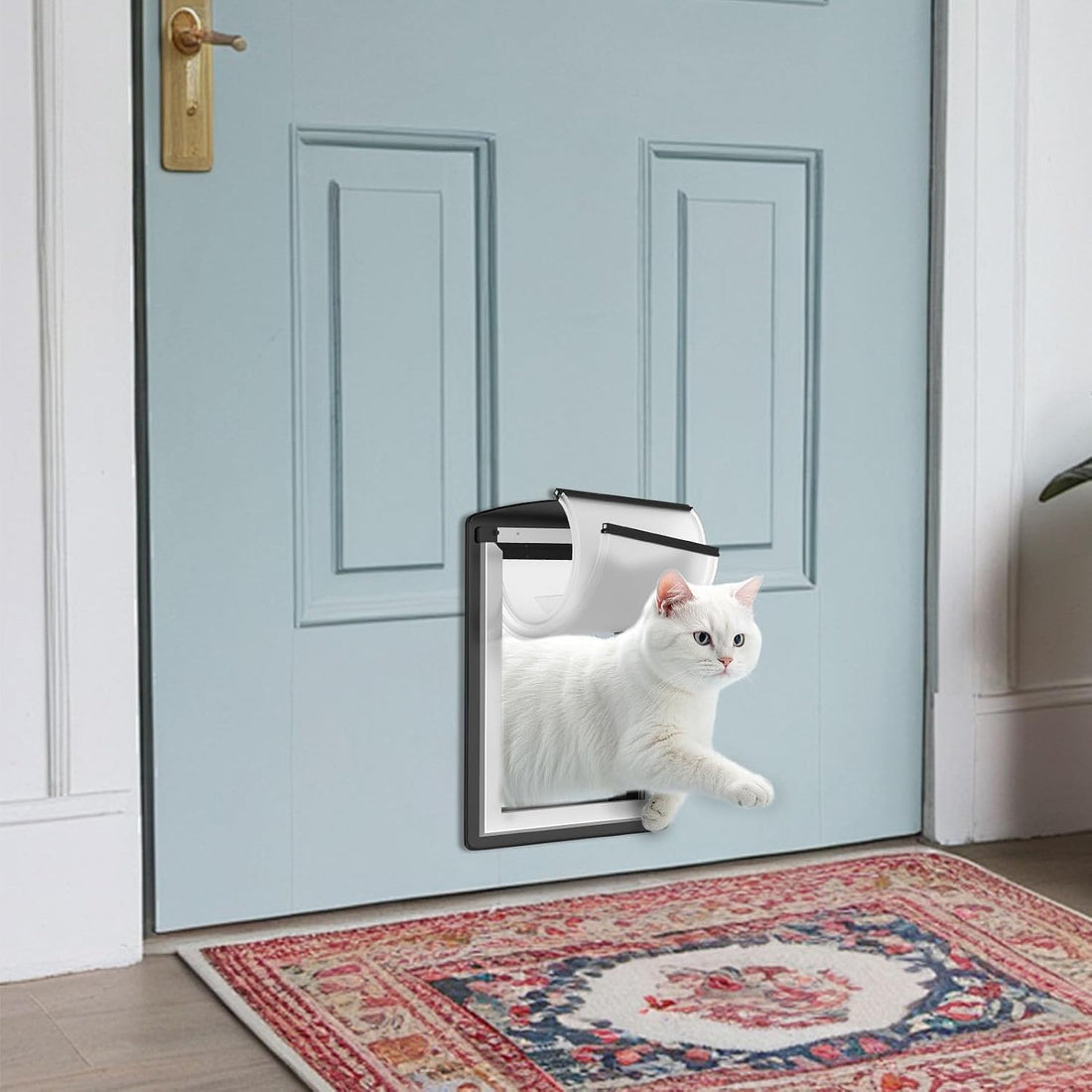 MAVRICFLEX All-Stainless Steel Frame Cat Door for Exterior Door