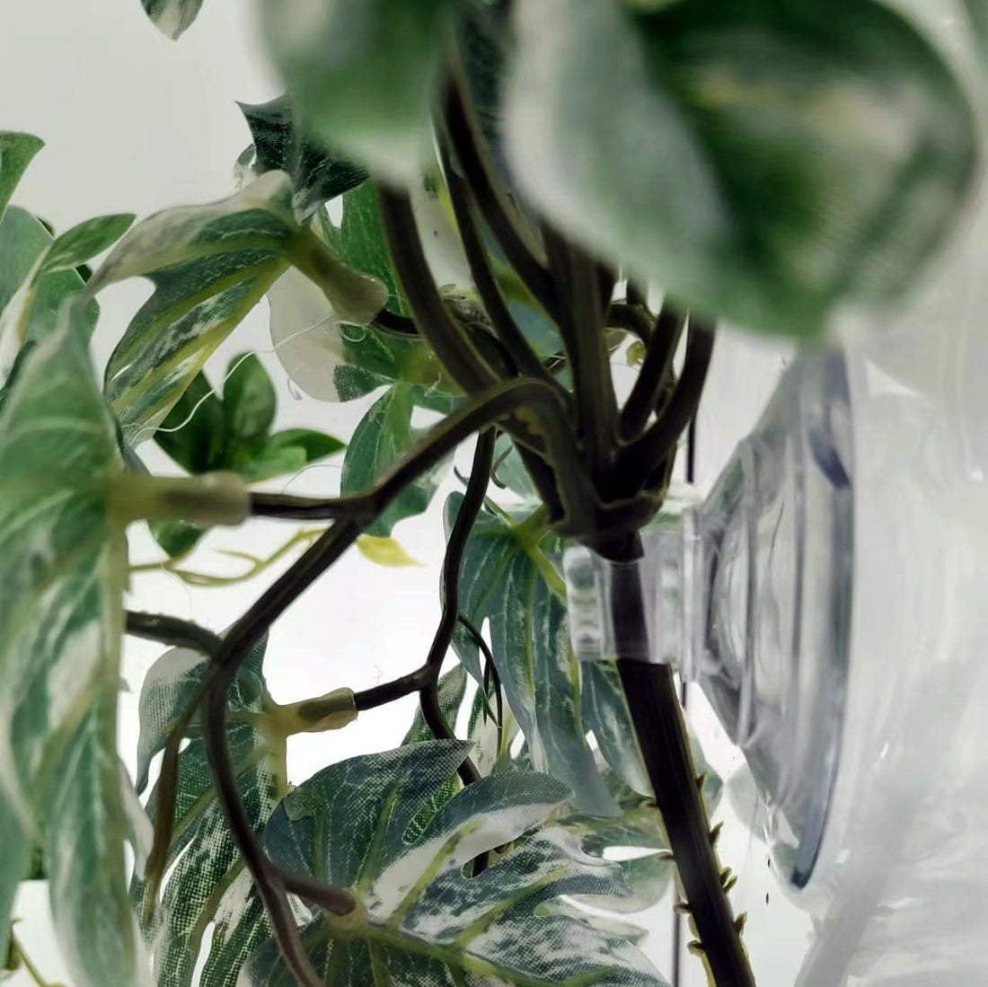 Reptile Plants for Terrarium, Reptile Tank Decor,Artificial Plants