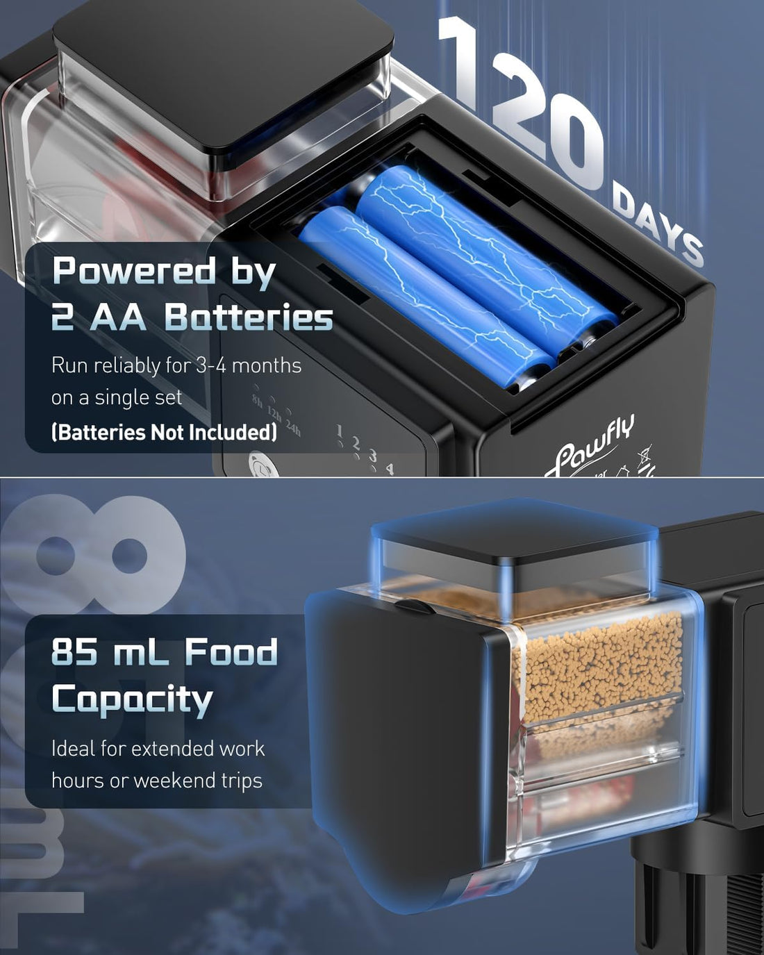 Pawfly Automatic Fish Feeder for Aquarium