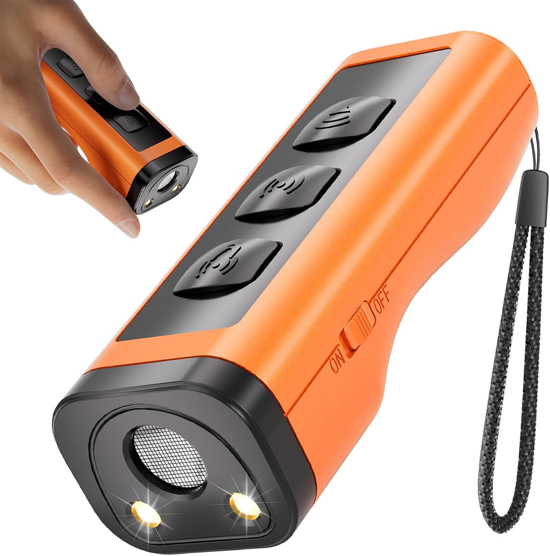 Dog Bark Deterrent Devices Rechargeable Anti-Barking Device for Dogs