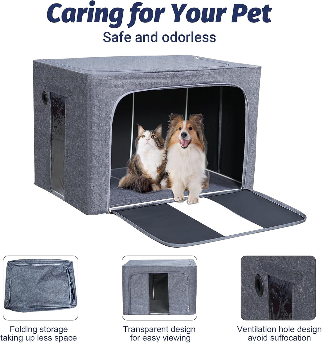 REDDOUDOU Pet Oxygen Chamber, Small Pet Incubator