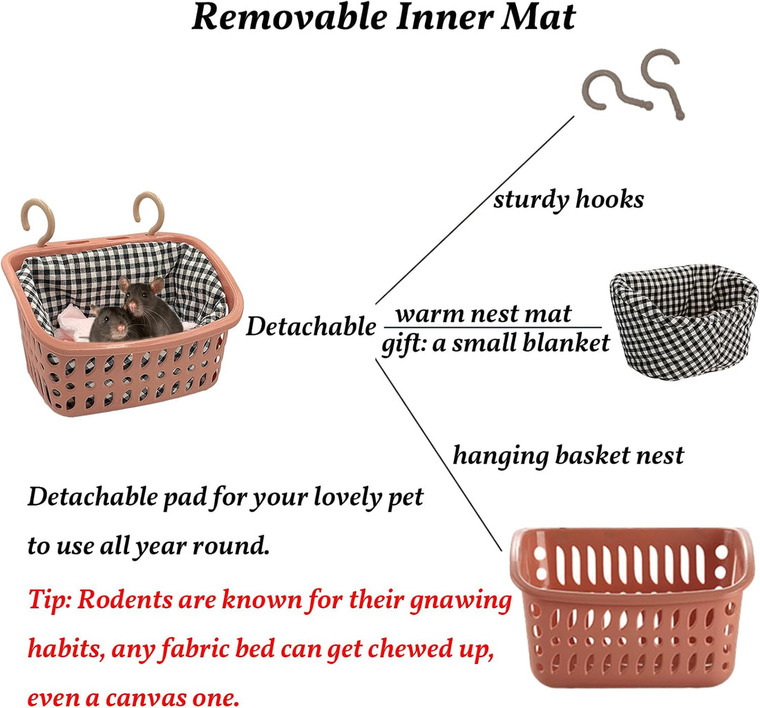 JWShang Rat Hammock for Cage