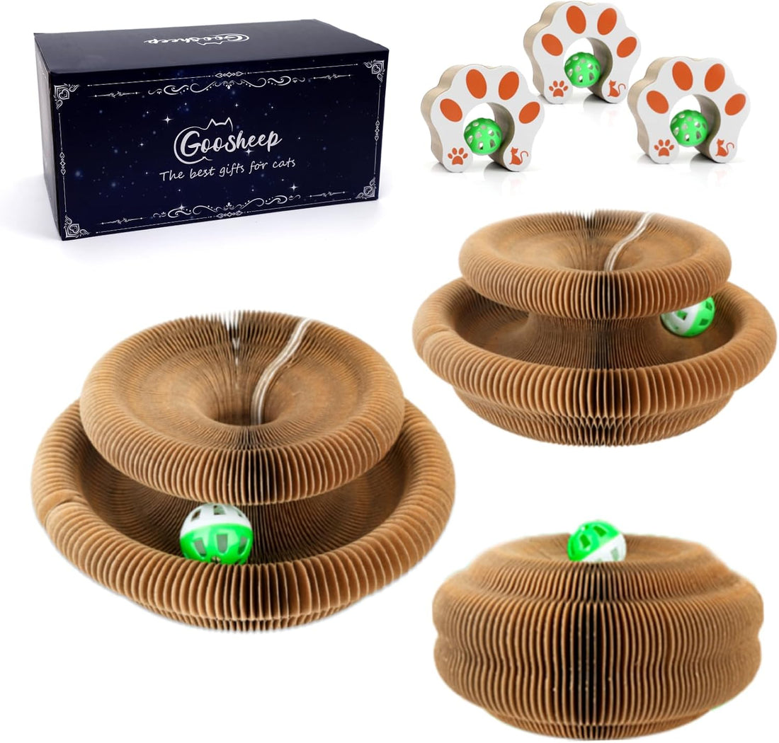 Goosheep Cat Toy Interactive for Indoor Cats Scratcher