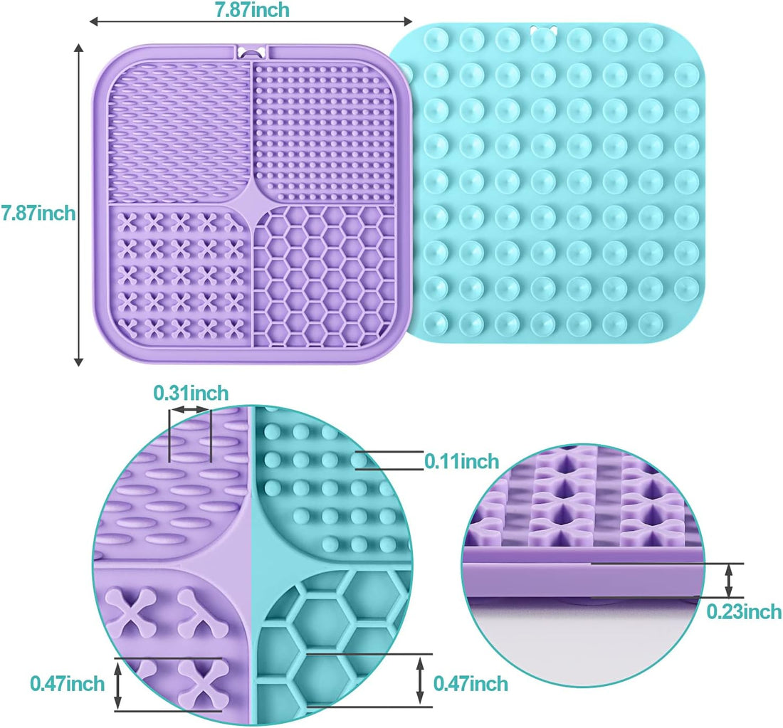 Lick Mat for Dogs and Cats, Licking Mat with Suction Cups for Dog