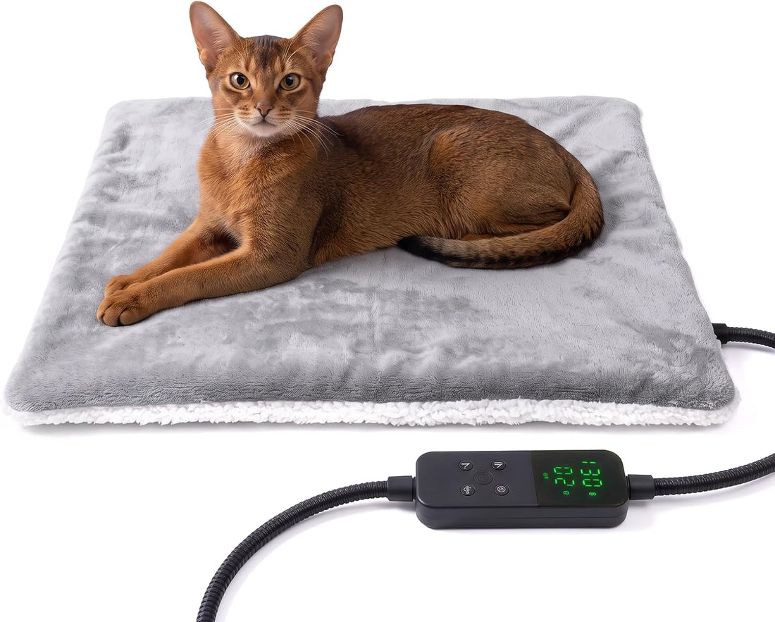 Rest-Eazzzy Pet Heating Pad for Cats,Waterproof,Anti-Bite Timer