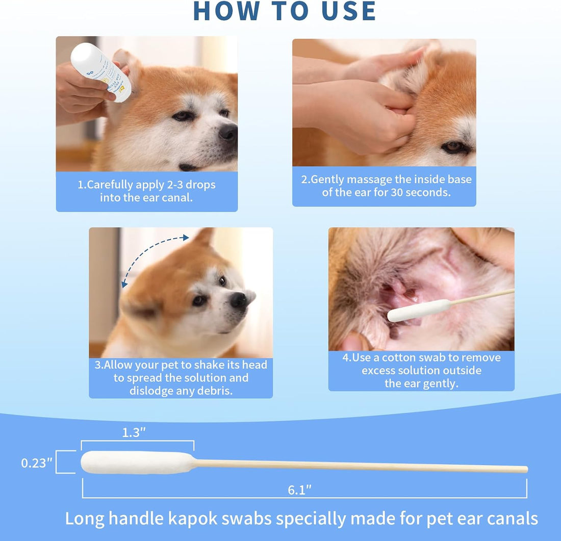 ALEVERPAW Tris Flush Cat & Dog Ear Cleaner