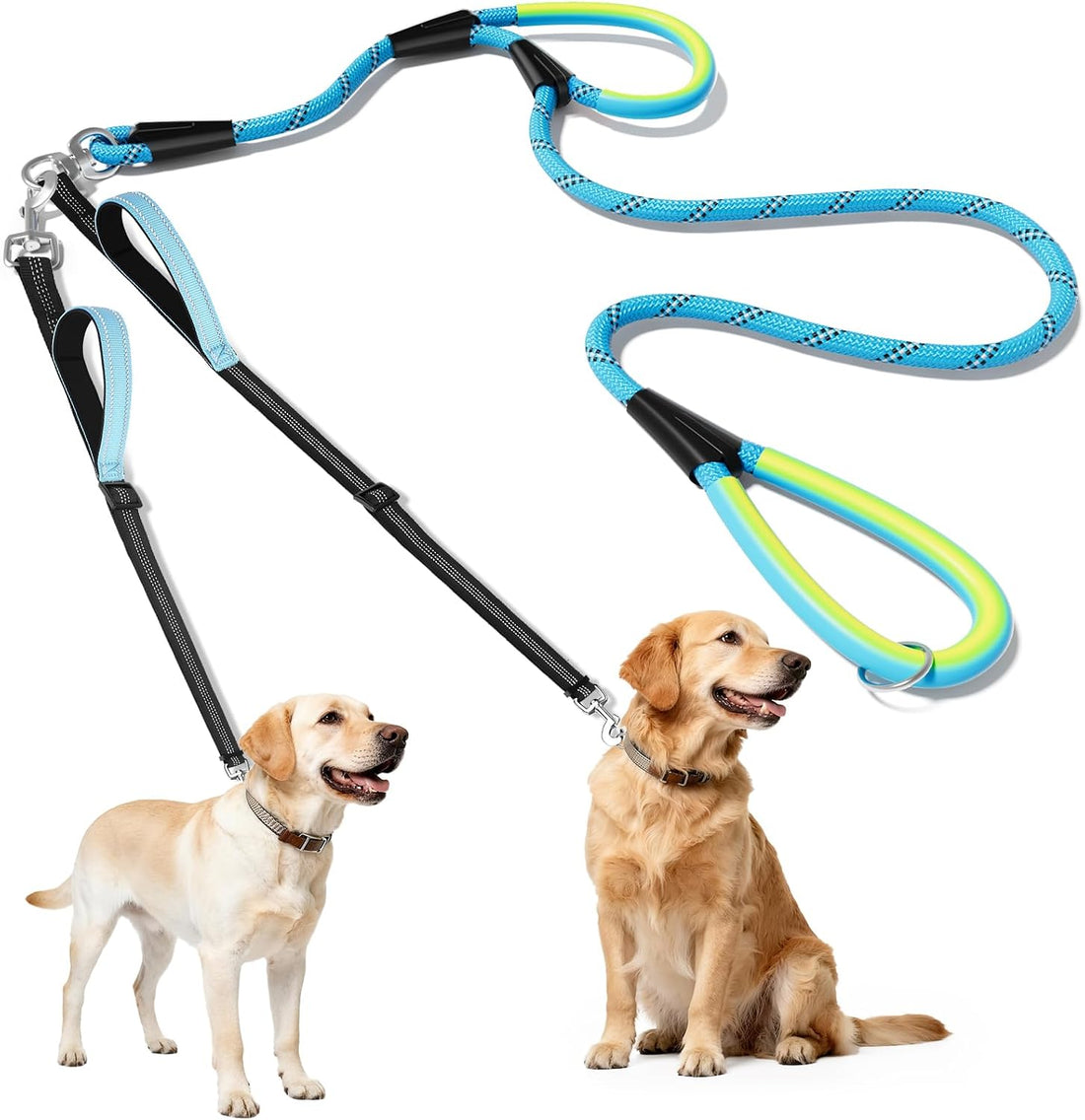 XiaZ Double Dog Leash for Two Dogs Perfect for Small Medium Dogs