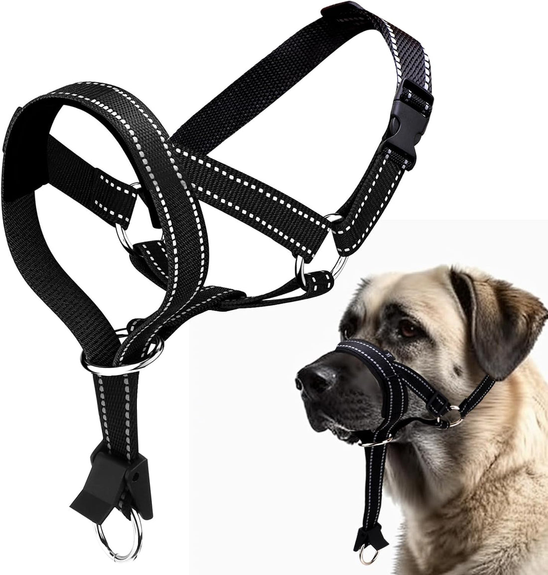 Dog Headcollar, Anti-Pull Dog Collar
