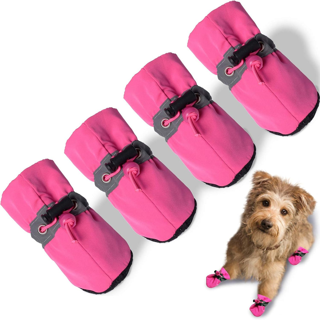 Dog Shoes for Hot Pavement, Summer Dog Boots & Paw Protector