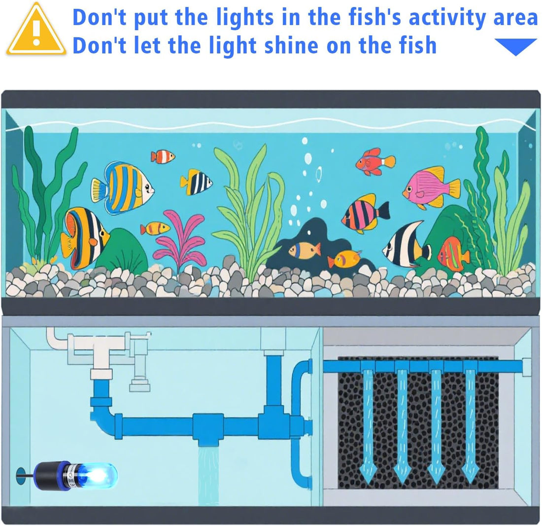 UV-C Aquarium Clean Light with Timer