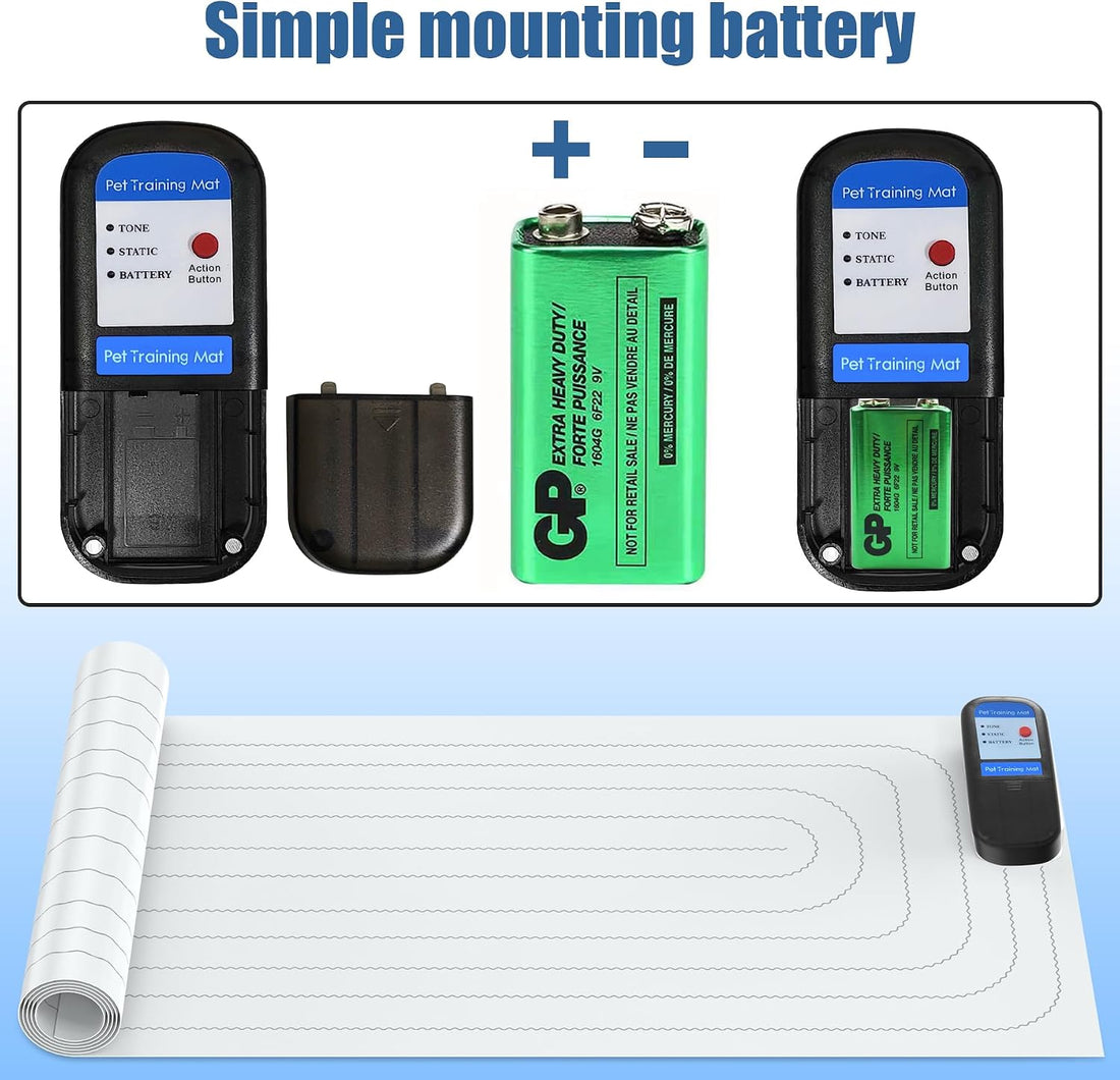 cat and Dog Feces pad -3 Modes, pet Training pad, Shock-Absorbing pad