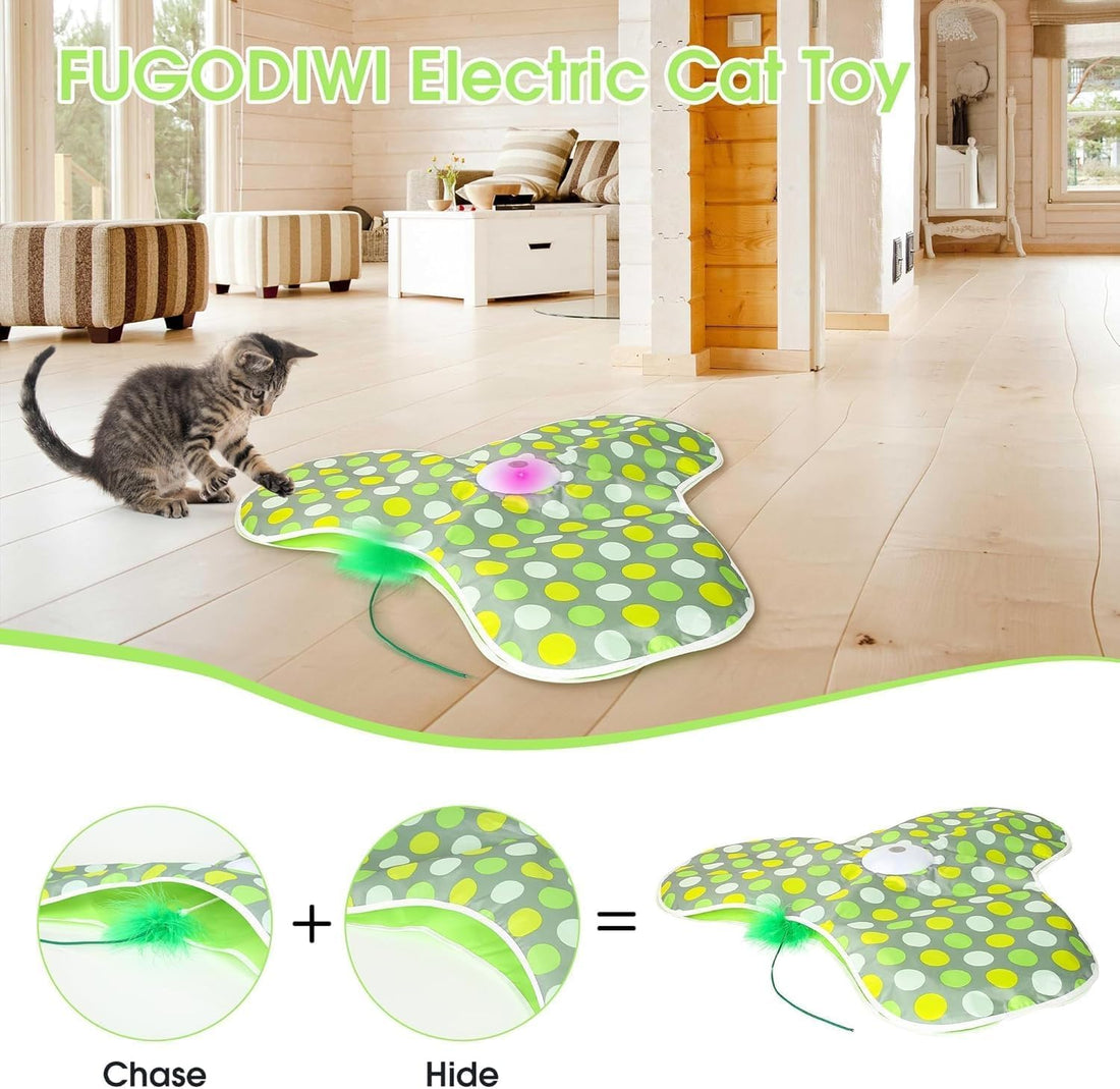 FUGODIWI Interactive Cat Toys for Indoor Cats & Kittens