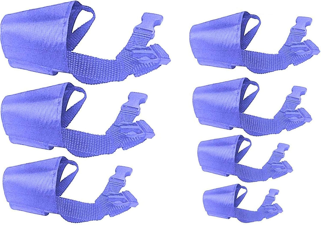 Dog Muzzles Suit - 7PCS Dog Muzzles Adjustable Quick Fit pet Muzzle