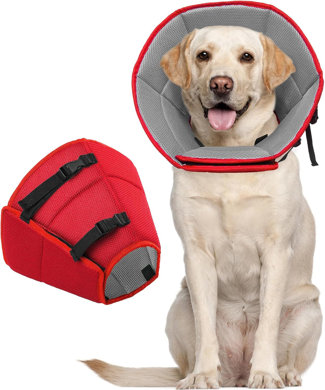 Dog Cone Collar After Surgery, Soft Cone for Dogs to Stop Licking