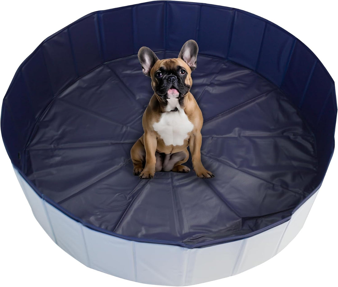 EZwhelp Foldable Whelping Box & Dog Pool, Collapsible Portable Pool