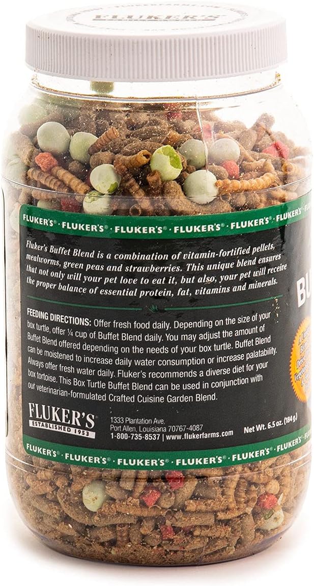 Fluker's Buffet Blend Box Turtle Diet, Insects