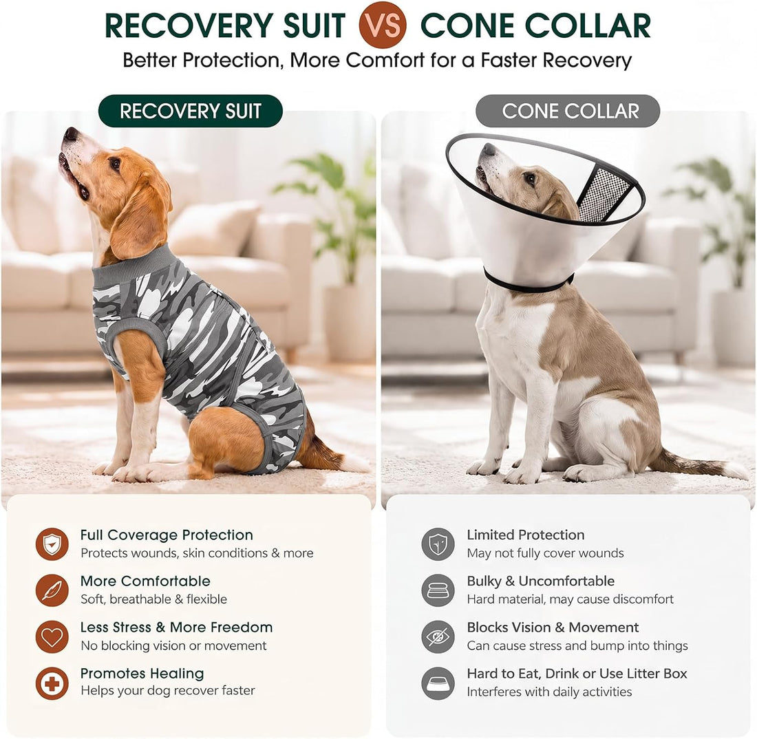 Kuoser Recovery Suit for Dogs & Cats