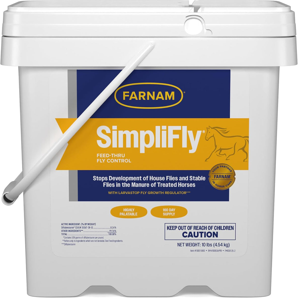 Farnam SimpliFly for Horses, Feed Through Fly Control for Horses
