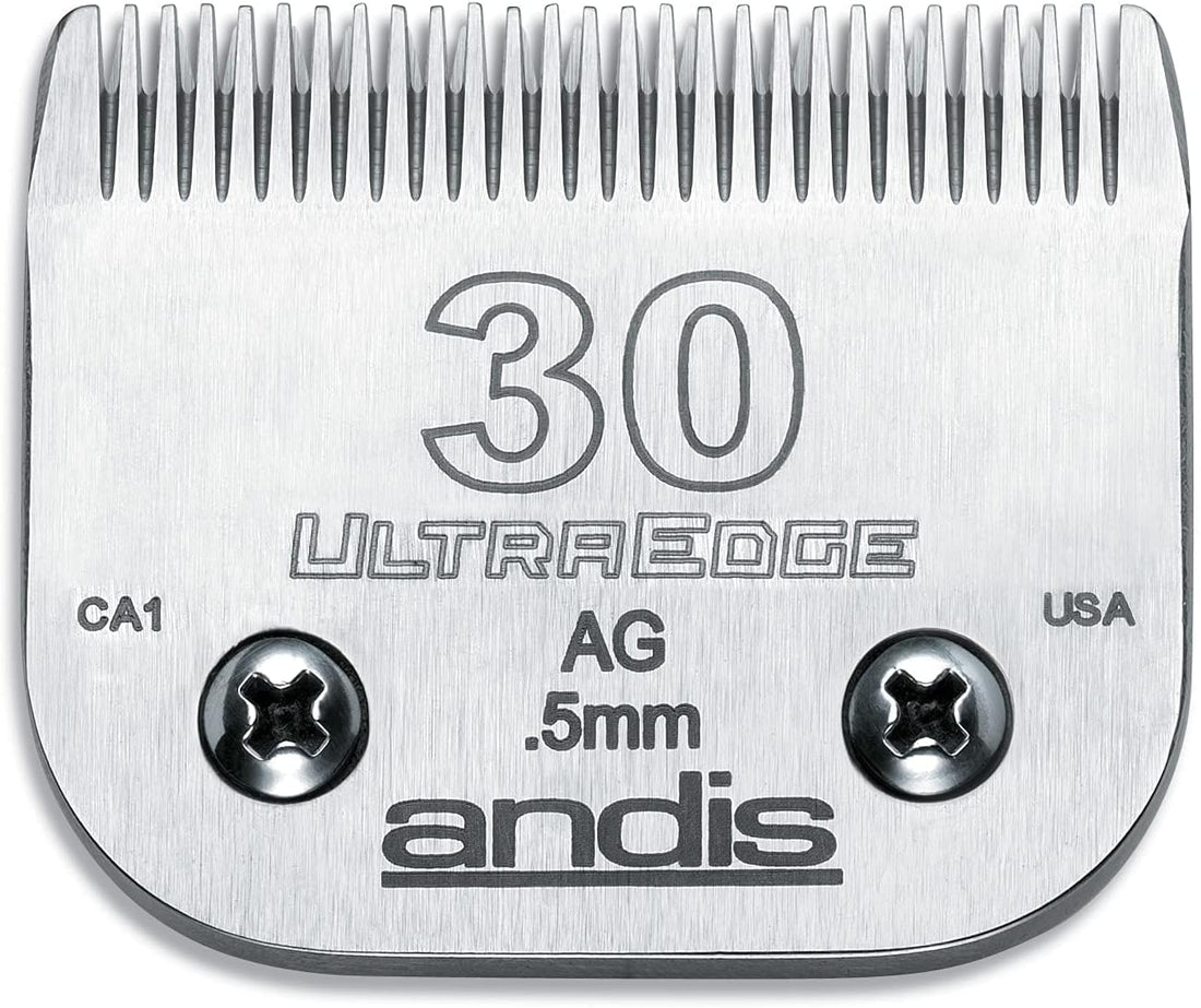 Andis 64075 UltraEdge Blade, Size 30, 1/50in, Chrome