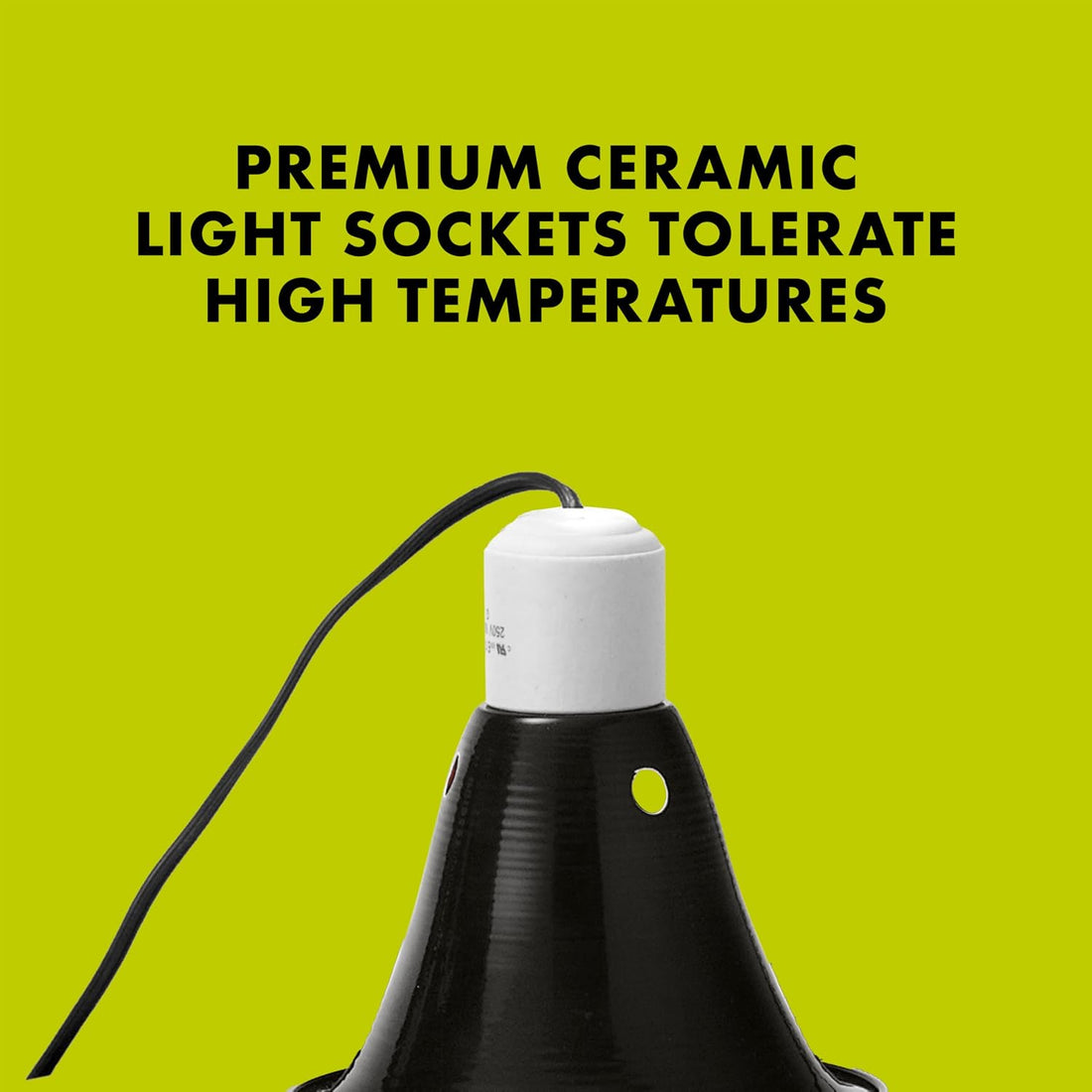 Zilla Premium Reflector Dome Reptile Heat Lamp Fixture, 8.5 Inches