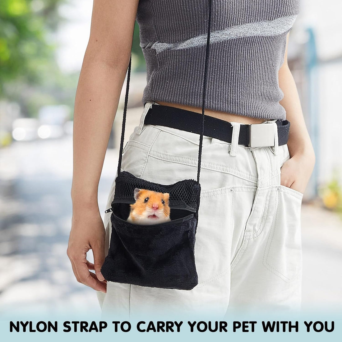 Sweetude 2 Pcs Sugar Glider Pouch Breathable Carrying Bonding Pouch