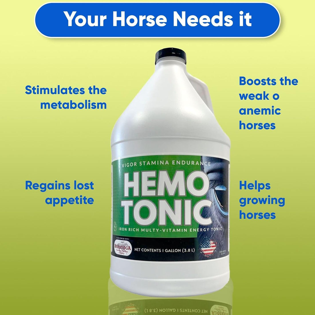 Hemotonic Iron Rich Multi-Vitamin Energy Tonic Body Builder